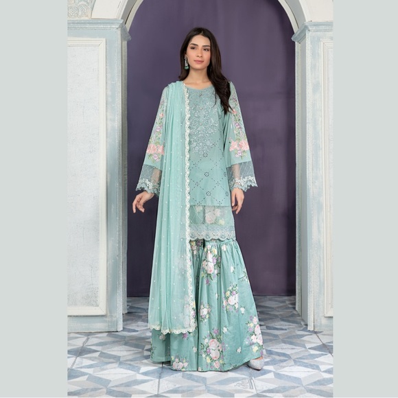 Blue Mariab 3pc set - Picture 1 of 6